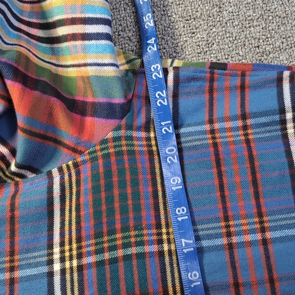 Stenströms Madras Plaid Slimline Button Down Shirt Size XL In Multicolor - Picture 9 of 10